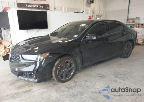 2018 Acura Tlx Tech A-Spec Pkgs from USA, damaged, VIN 19UUB3F61JA002801